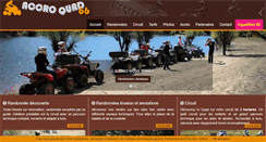 Desktop Screenshot of accroquad.com